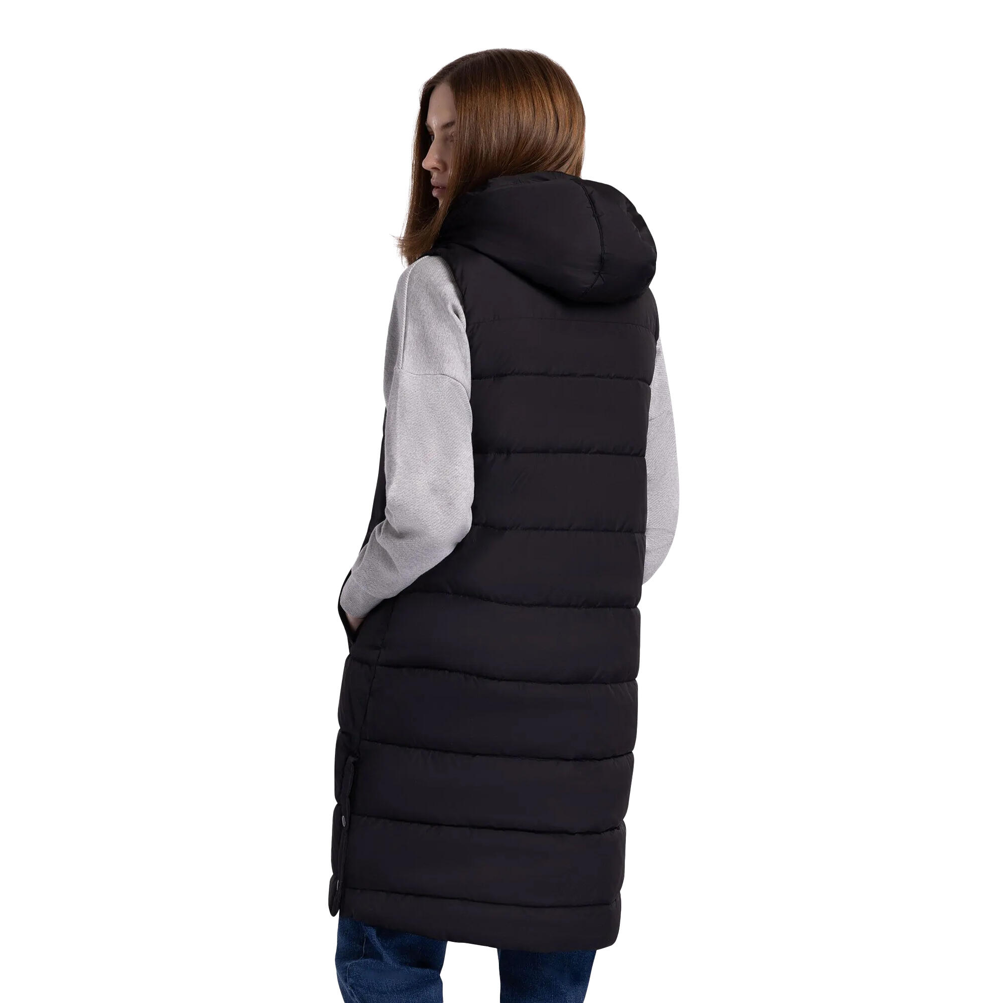 Gilet Trapuntato Donna Trespass Leona Nero 3/5