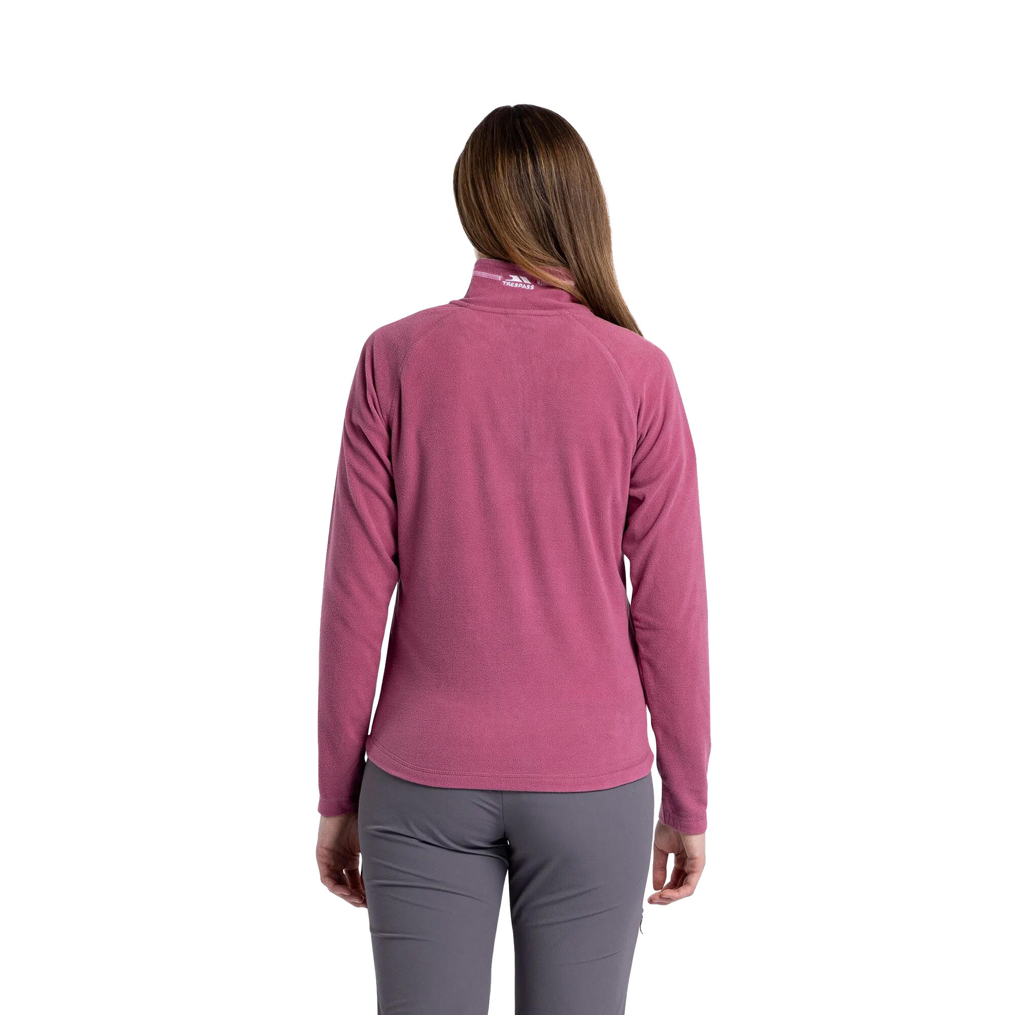 Dames Skylar Fleece Top (Rozebloesem) 3/5
