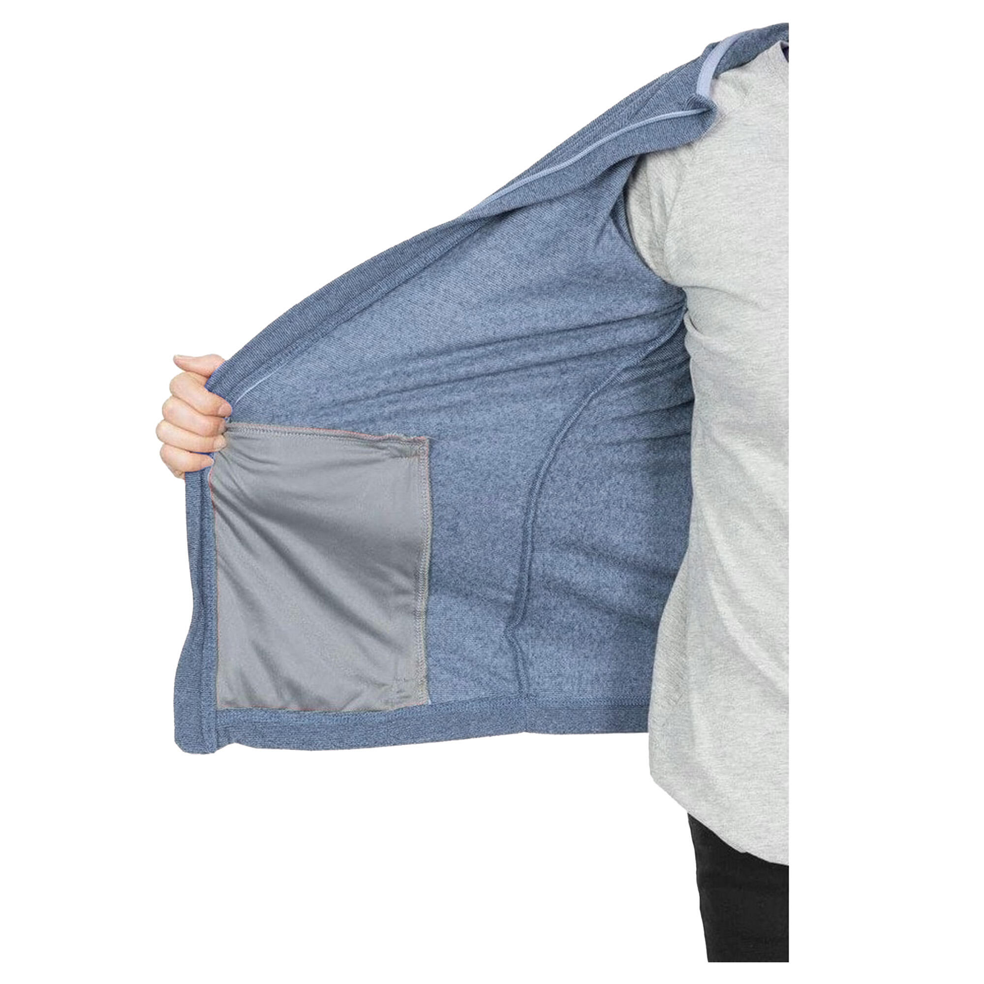 Dames Jennings Fleece Vest (Navy) 4/5