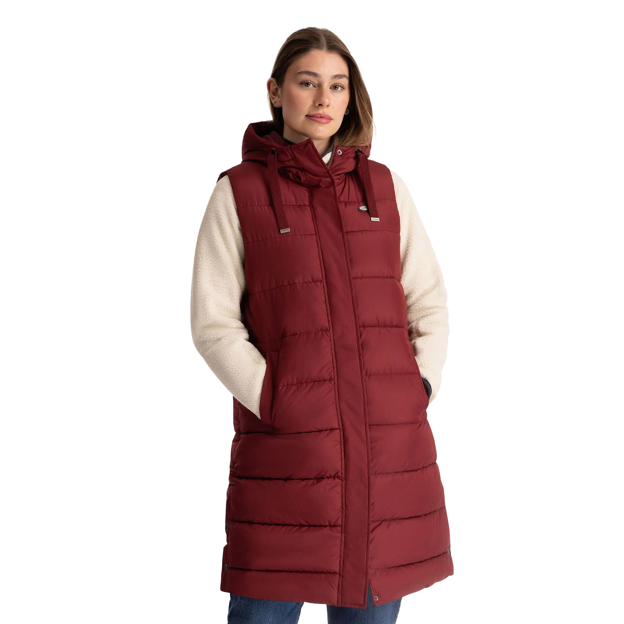 Veste Sans Manches LEONA Femme (Pourpre) 4/5