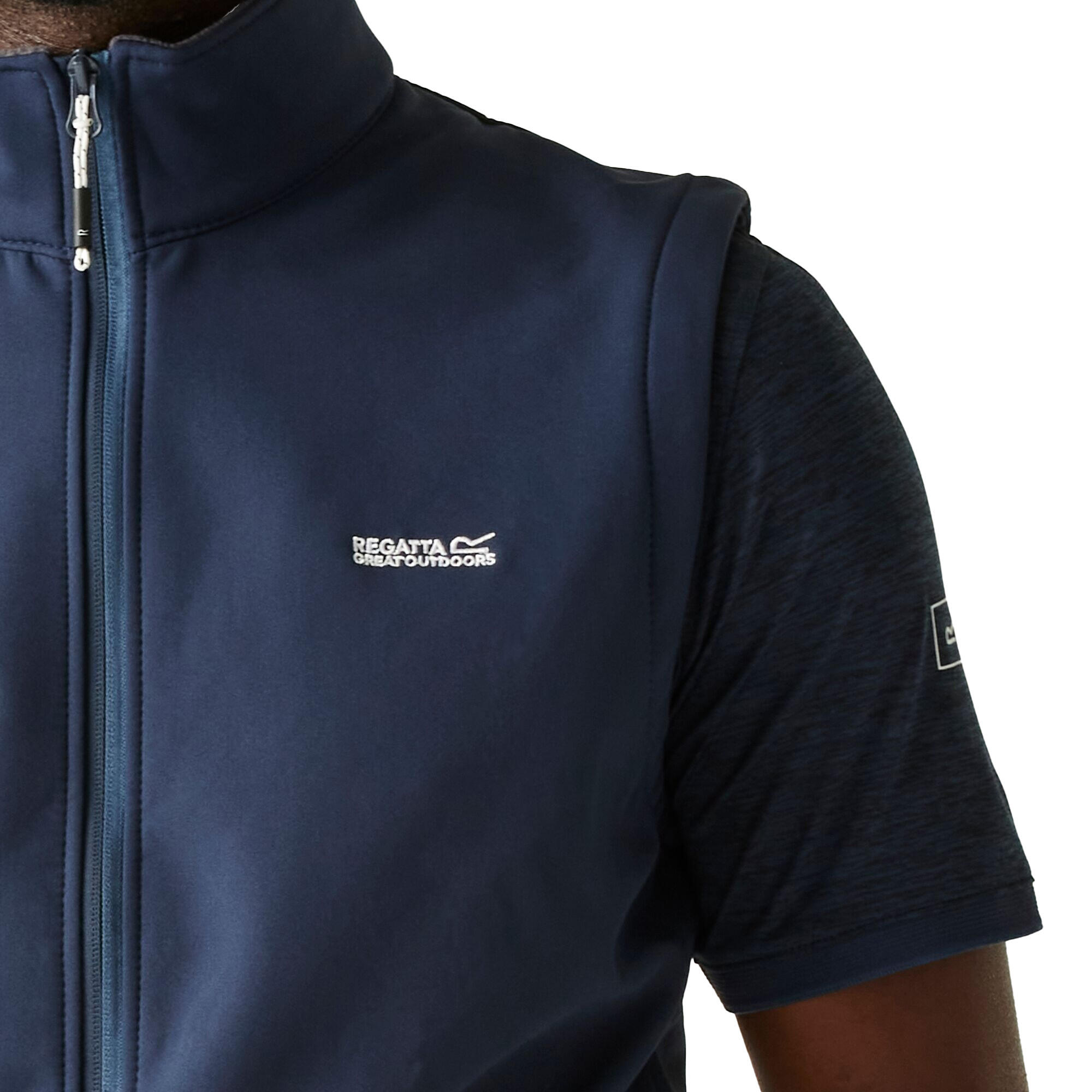 Mens Bradwell III Gilet (Navy) 4/5