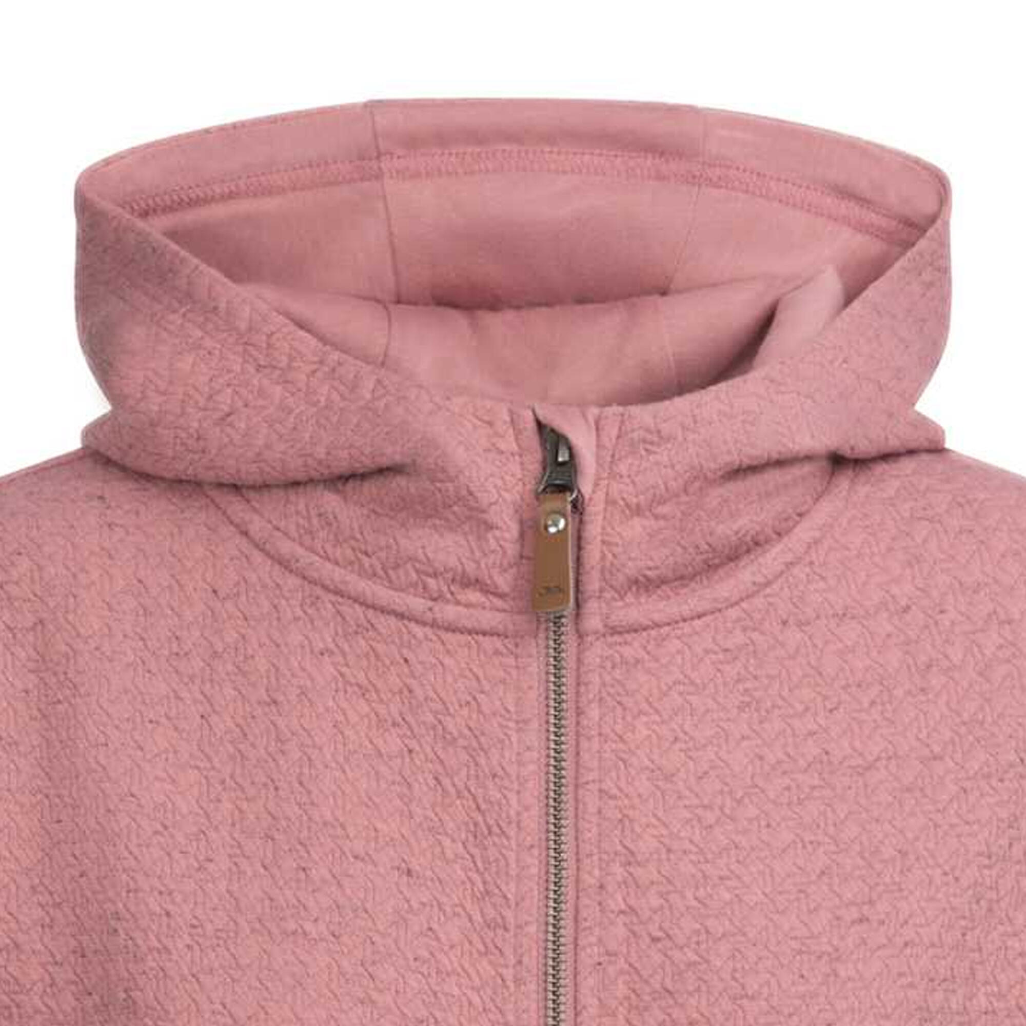 Dames Winnie Hoodie (Licht moerbei gemêleerd) 3/5