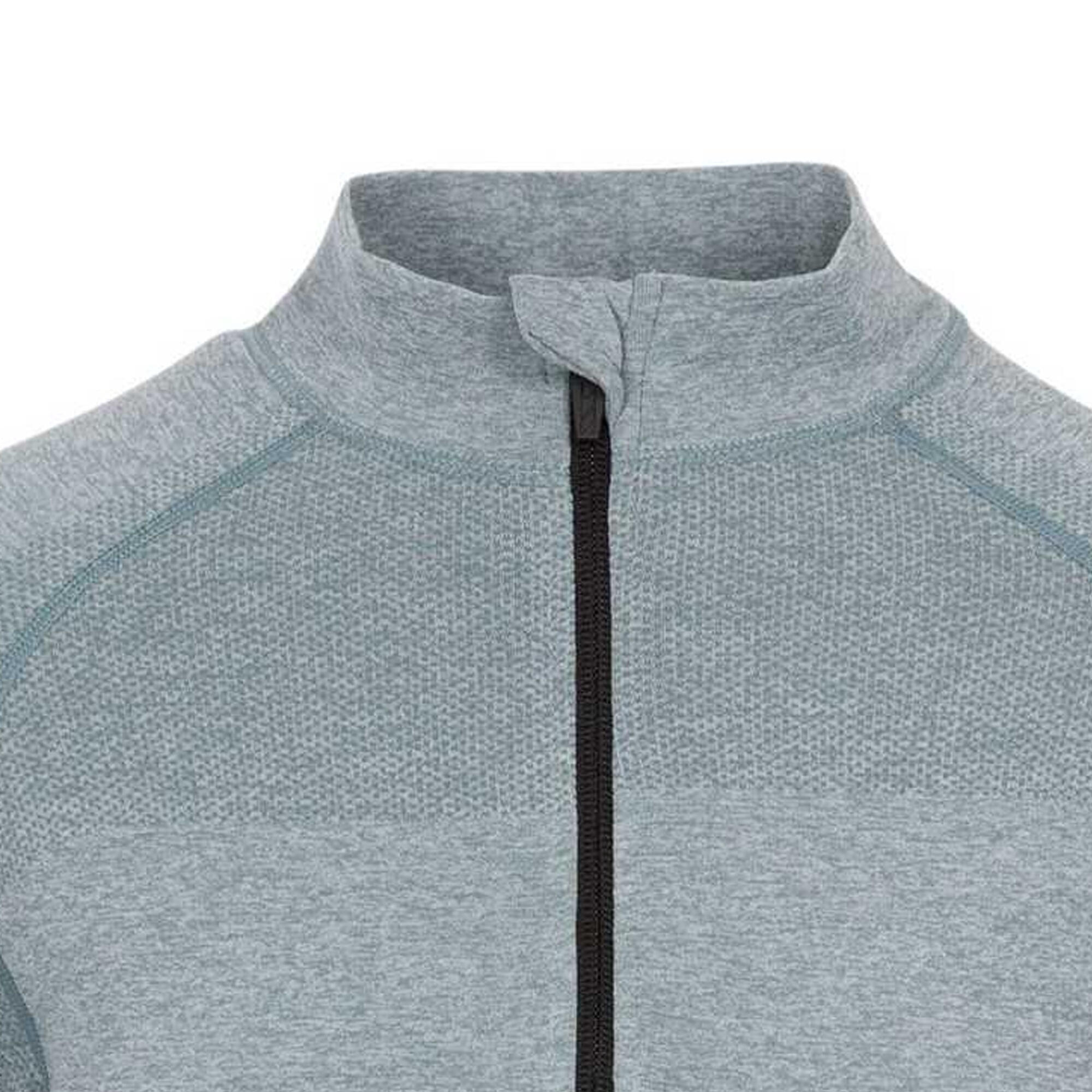 Top Active Mezza Cerniera Manica Lunga Donna Trespass Pelina Nebbia Verde Acqua 4/5