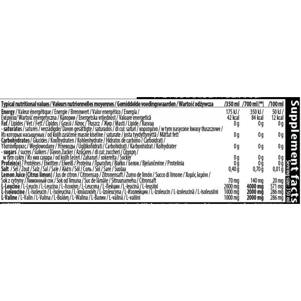 Bcaa-dranken - Bcaa's 8000mg (700ml) - Citroen
