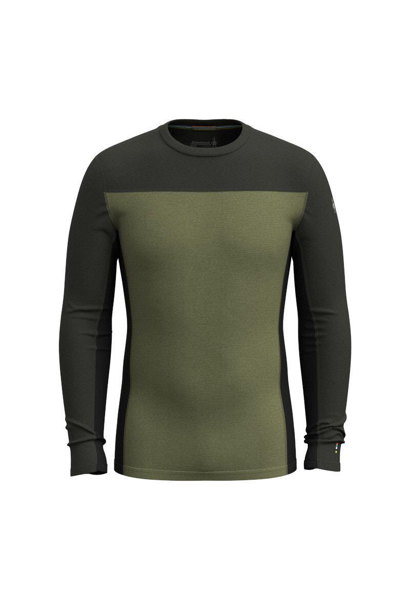 Smartwool Classic Thermal Merino Camada Base Colorblock manga comprida masculina 4/4