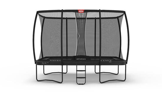 BERG Champion Rettangolare 410x250 cm + Rete Antracite