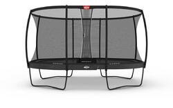 Trampoline BERG Champion Regular Ovale 520 x 345 cm Anthracite avec filet