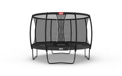 Trampoline BERG Champion + Filet séc. Regular Ronde 380 Gris anthr.