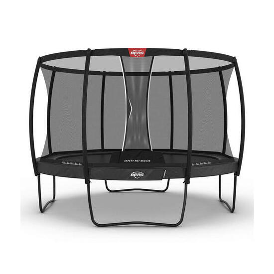 Trampolina Champion Regular 330 + Siatka Bezp. Deluxe Szary