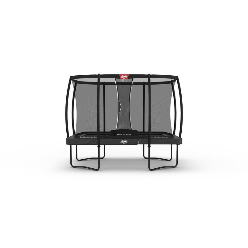Trampolina BERG Champion + Siatka zab. Regular Prostokątna 330x220 Antr. sz.