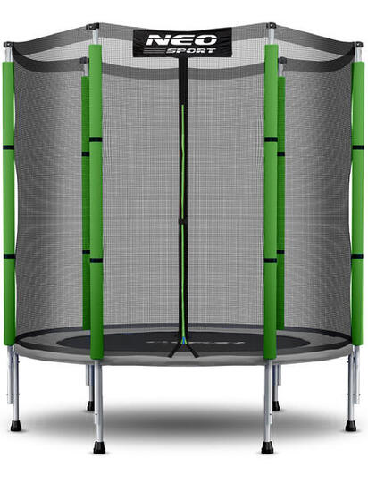 Trampolin Gartentrampolin Kindertrampolin Sicherheitsnetz Neo-Sport 140 cm 4,5FT