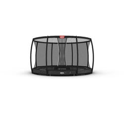 Trampoline BERG Champion InGround + Filet séc. Ronde 330 Gris anthr.