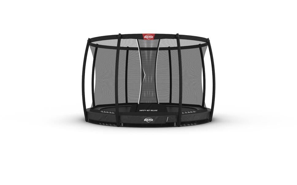Trampolina BERG Champion InGround + Siatka zab. Okrągła 380 Antr. sz.