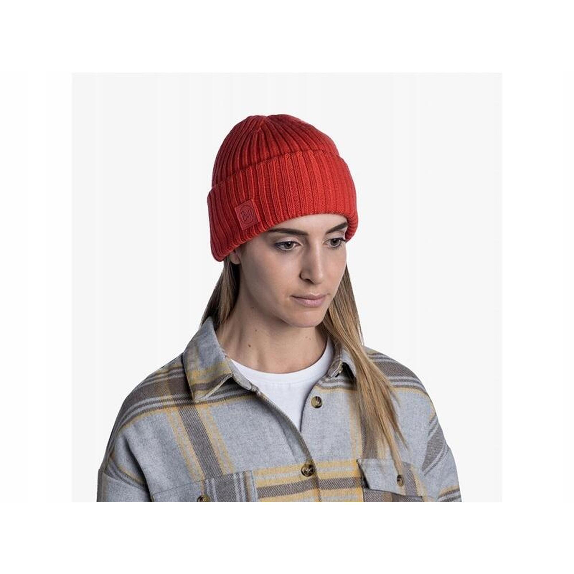 Czapka BUFF KNITTED HAT ERVIN z wełną merio FISHERMAN