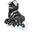 Role ajustabile RAVEN Helixi, Negru/Gri, Copii