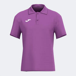 Polo Manches Courtes Tennis Homme Joma Torneo Violet