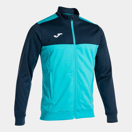 Veste Football Homme Joma Winner Turquoise Fluo