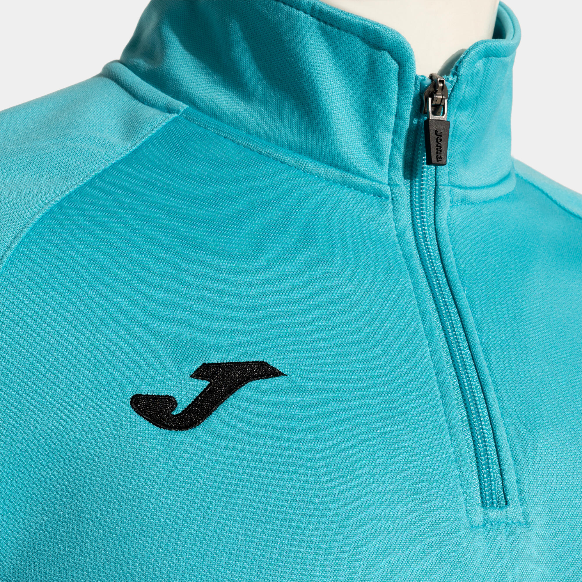 Sweet Futebol Homem Joma Faraon Media Cremallera Azul-Turquesa Fluor 3/4