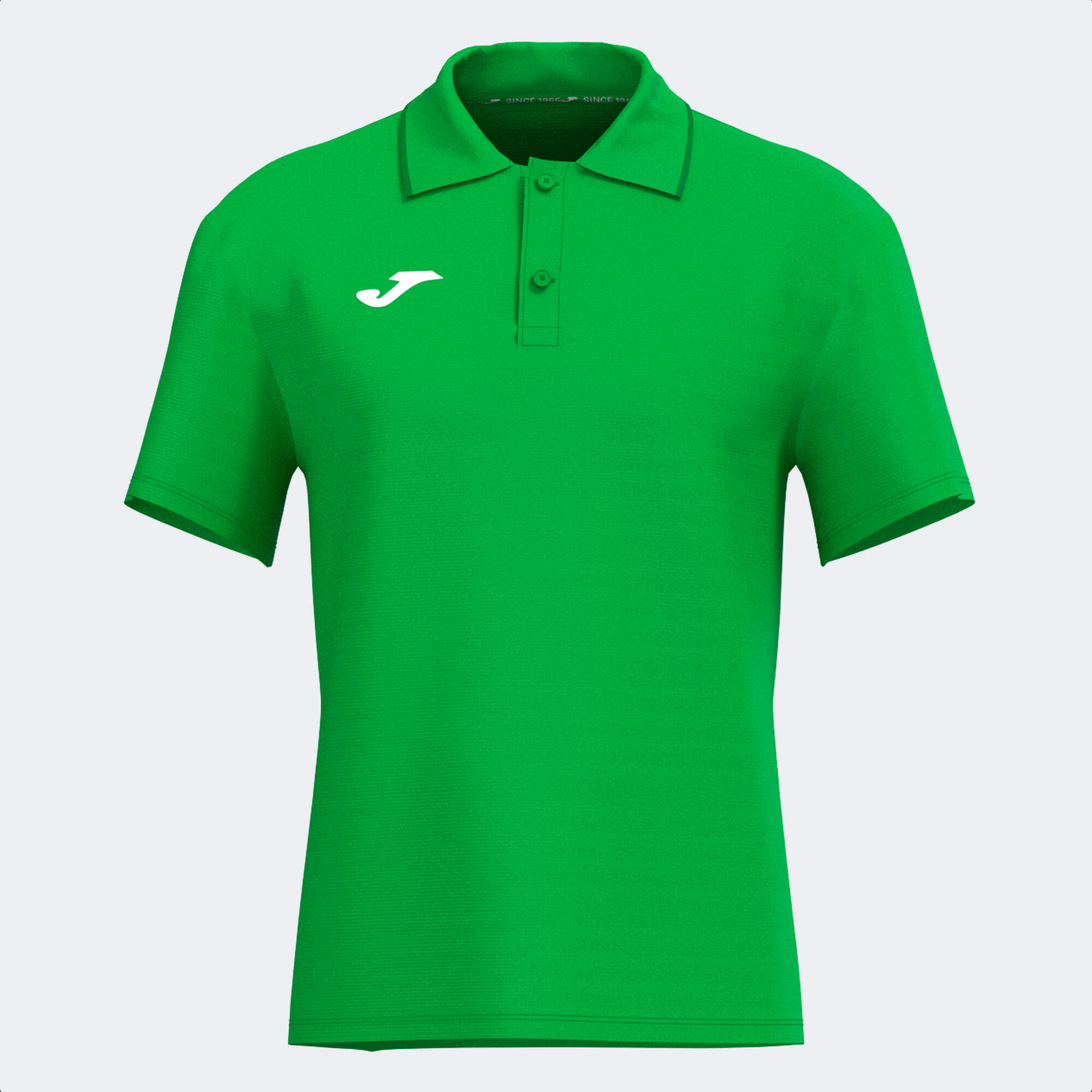 Polo Manches Courtes Tennis Homme Joma Torneo Vert 1/1