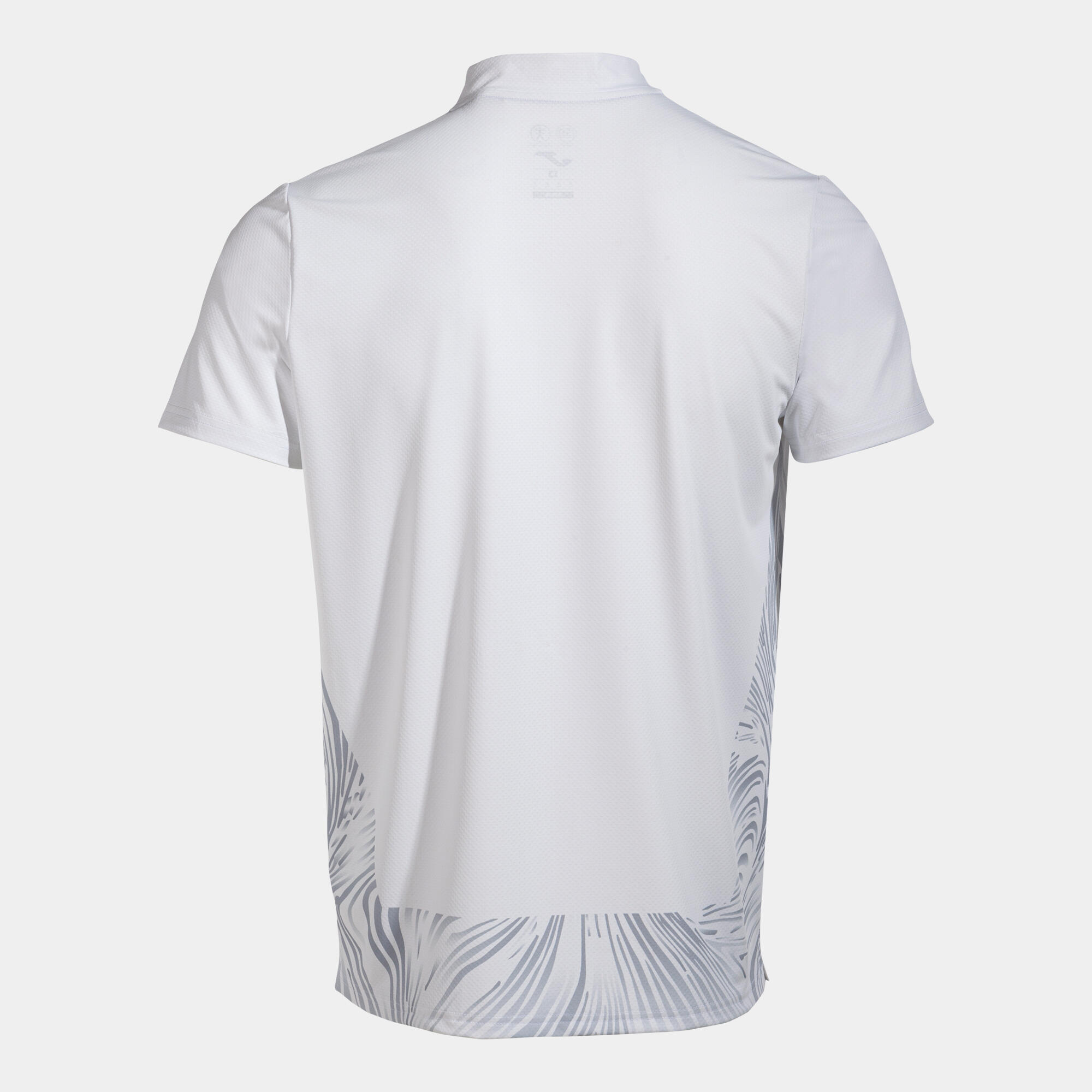 Polo Manches Courtes Tennis Homme Joma Challenge Blanc 3/4