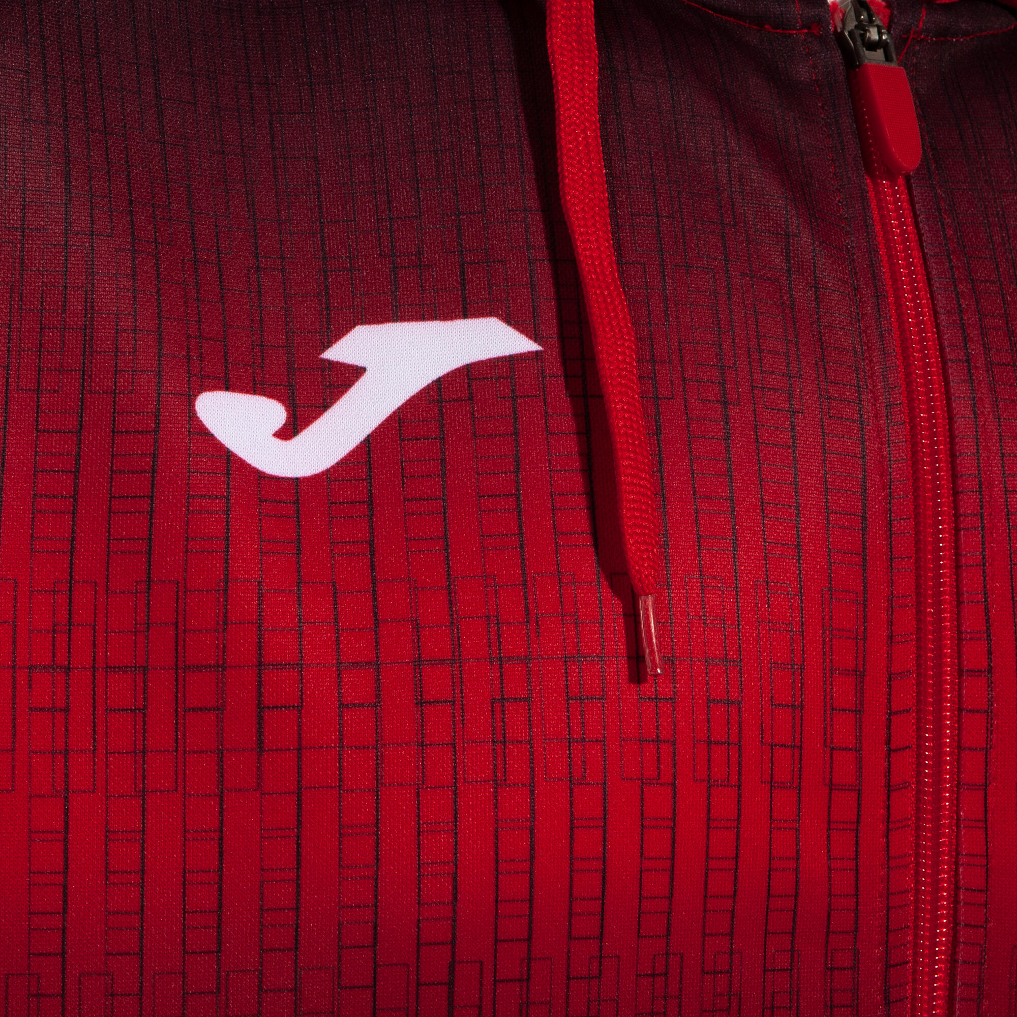 Veste À Capuche Football Enfants Joma Tiger V Rouge 3/4
