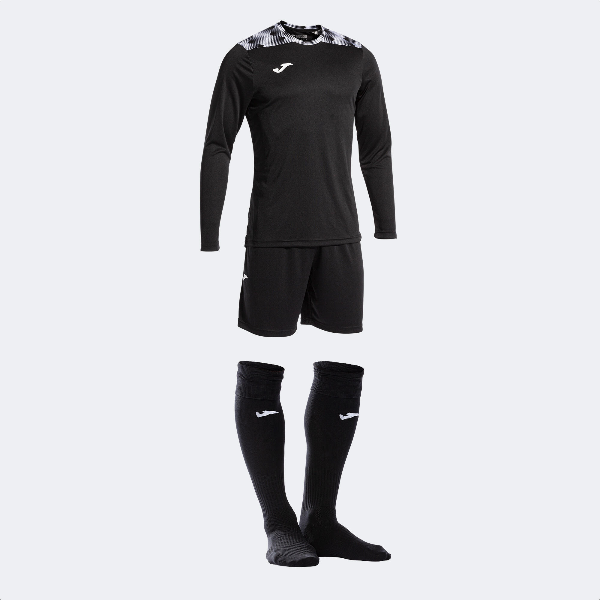 Conjunto Futebol Homem Joma Zamora VIII Preto