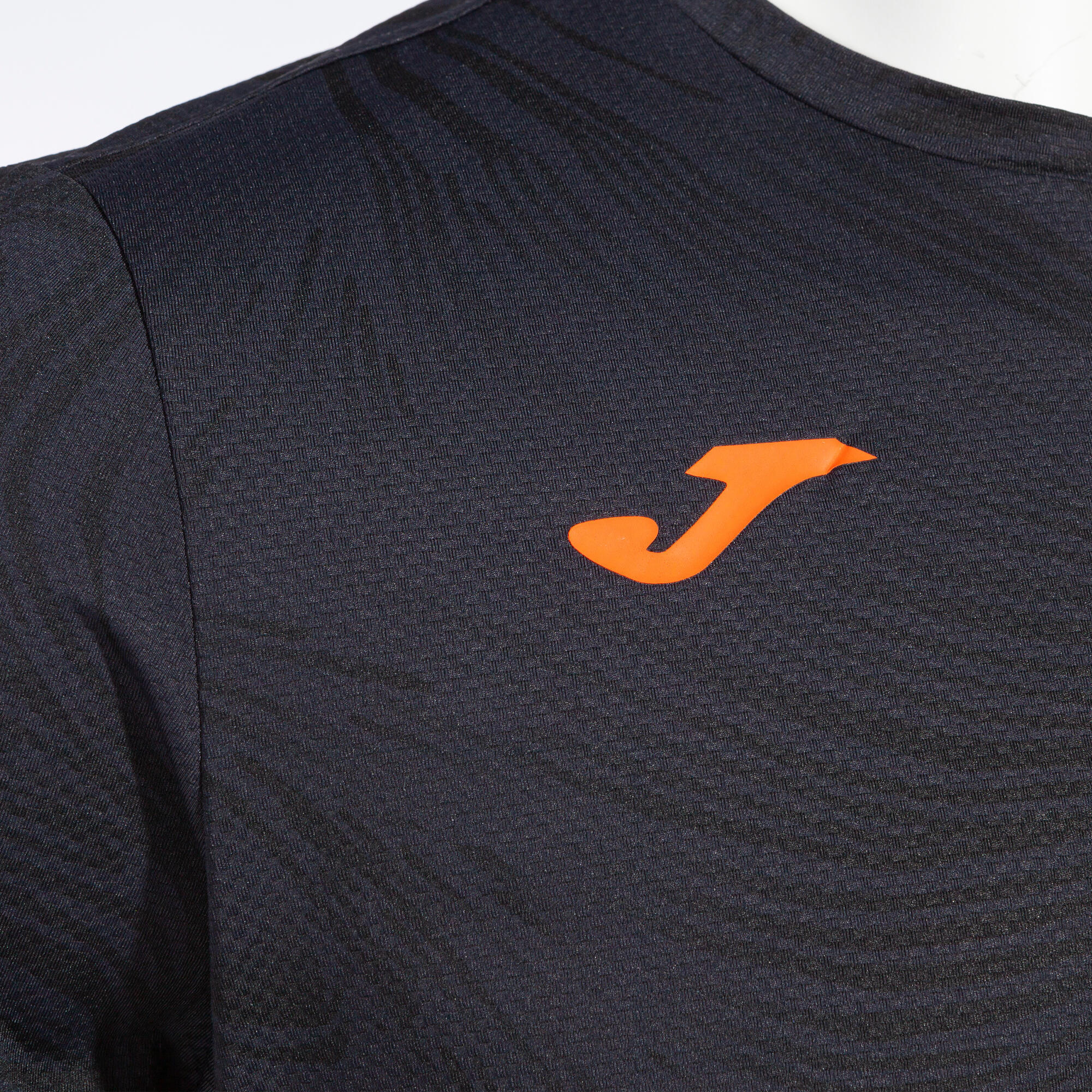 Maillot Manches Courtes Padel Homme Joma Challenge Noir 2/4