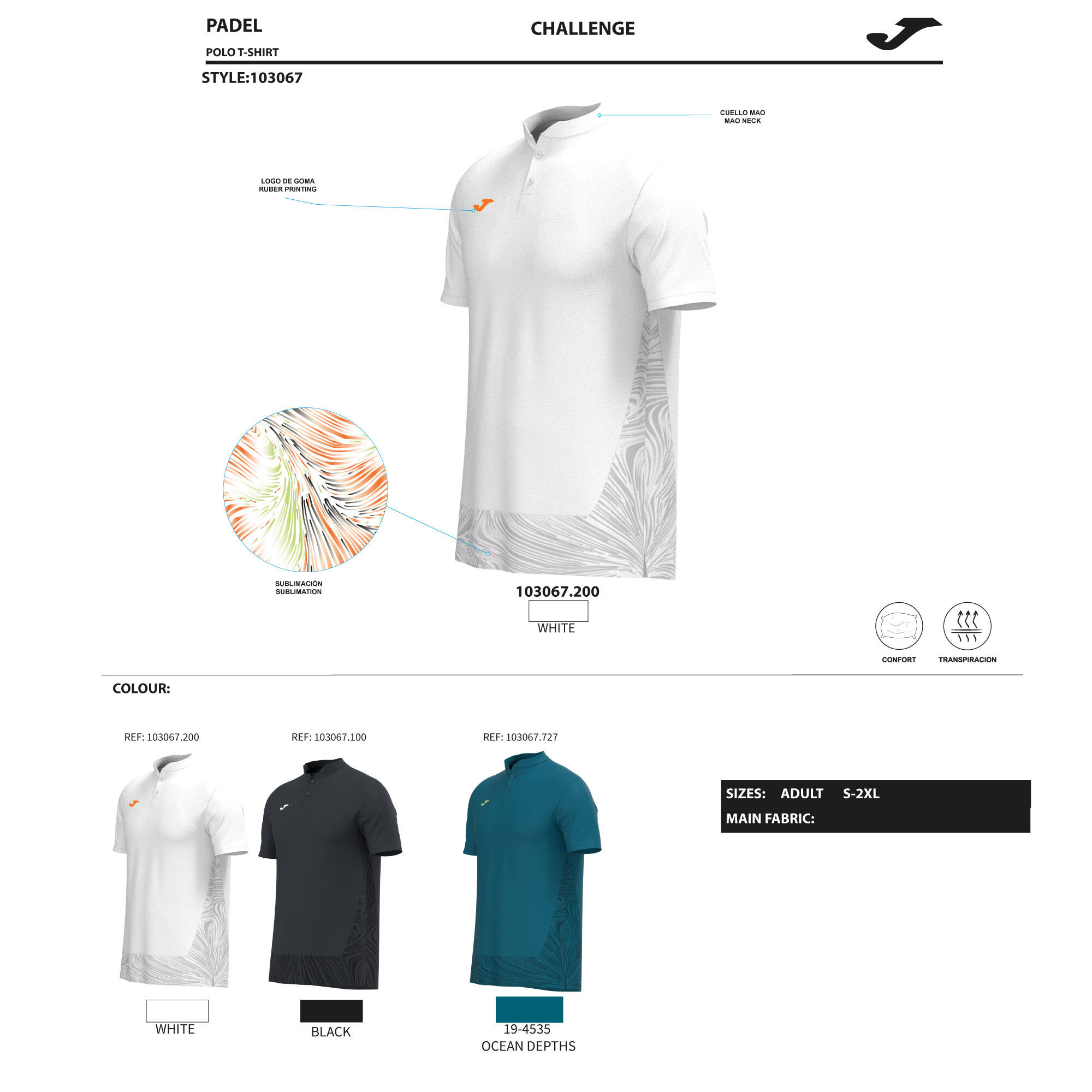 Polo-Shirt Joma Challenge 4/4