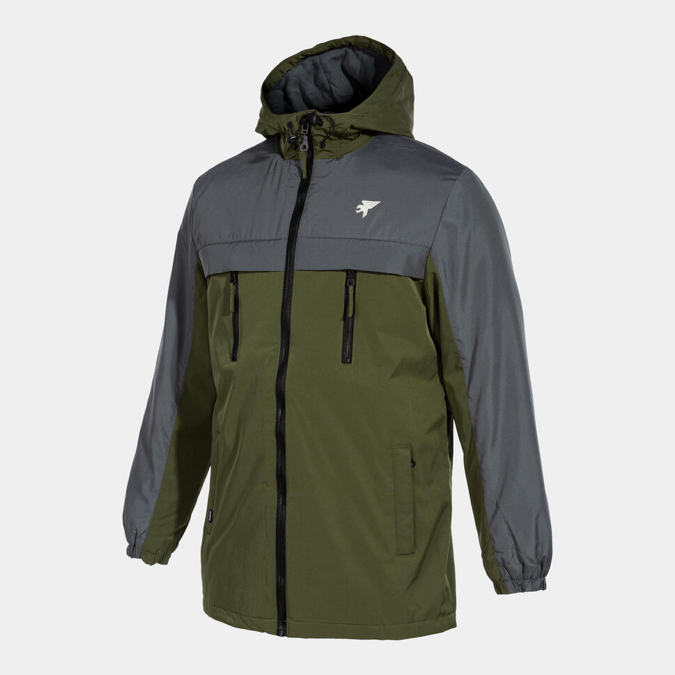 Kurtka anorak przeciwdeszczowa męska Joma Explorer z kapturem polarowa podszewka