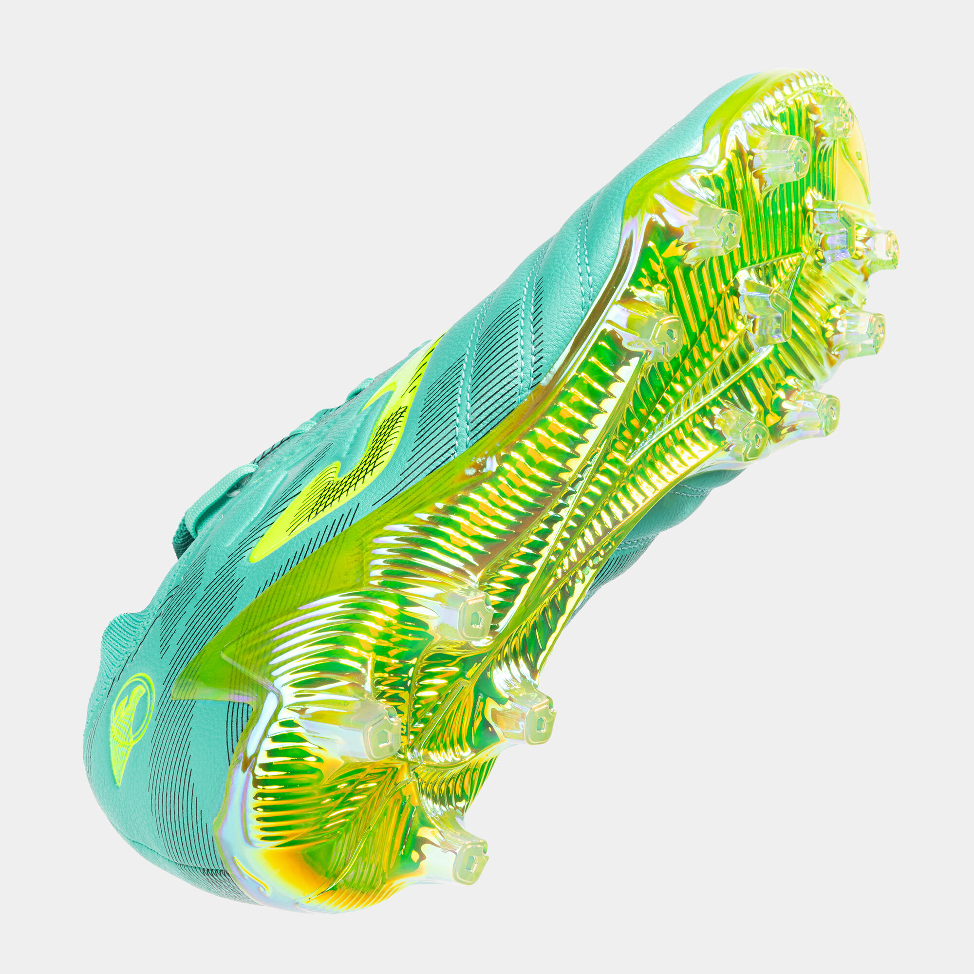 Chaussures Football Football Adulte Joma Powerful Cup 25 FG Turquoise 5/5