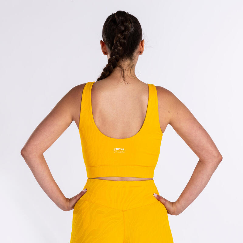 Bustiera femei Joma Daphne Bra Orange L