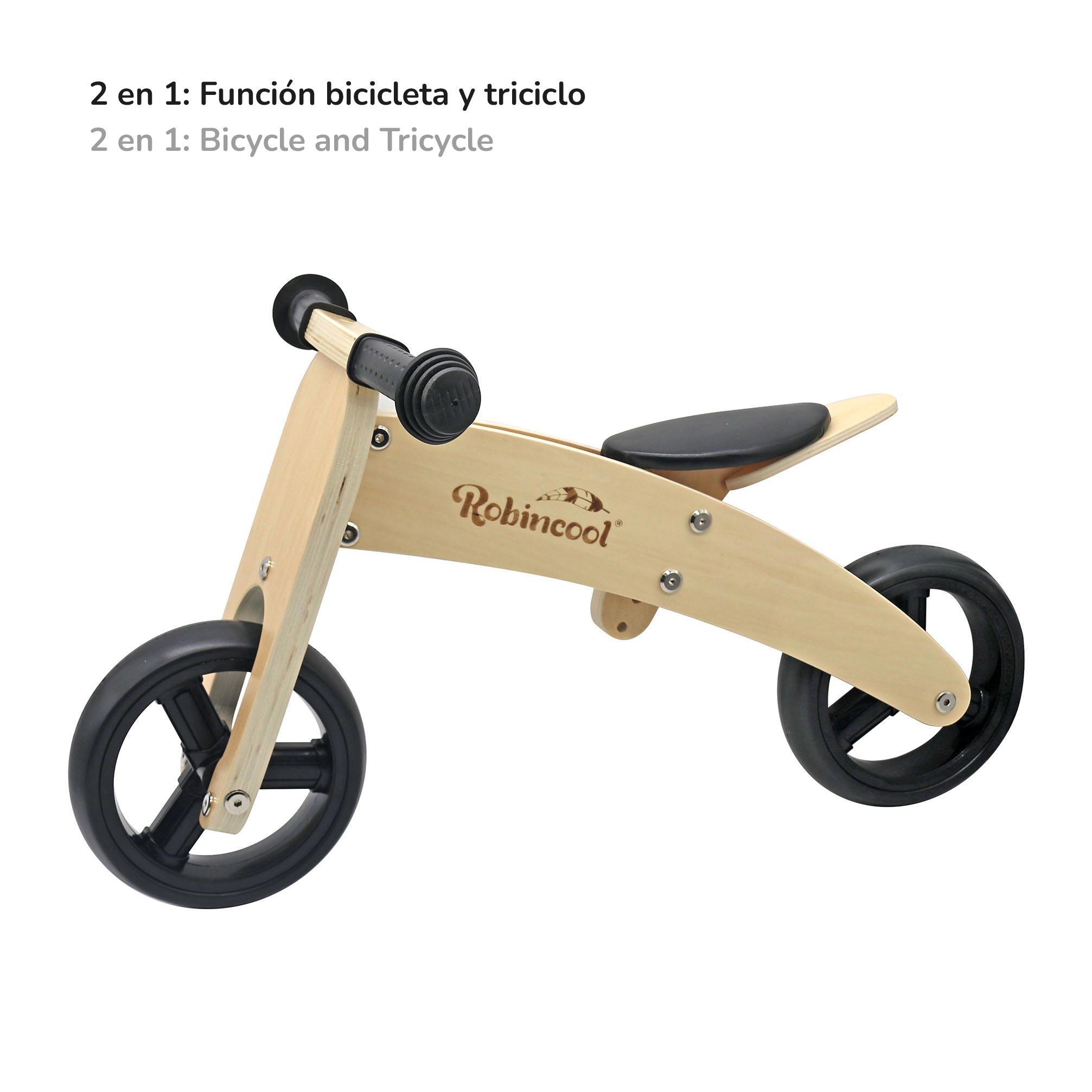 Bicicleta Sin Pedales Montessori Robincool Fast Wheels 63x32x36 cm Transformable 5/5