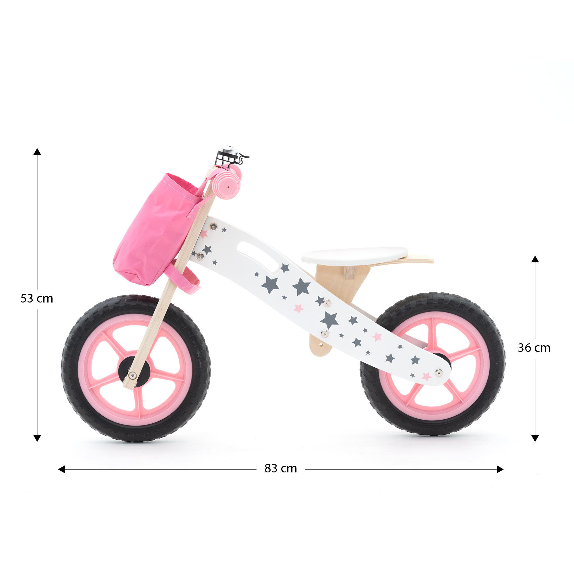 Bicicleta Sin Pedales Montessori Robincool Street Circuit 83x36x53 cm Correpasil 4/5