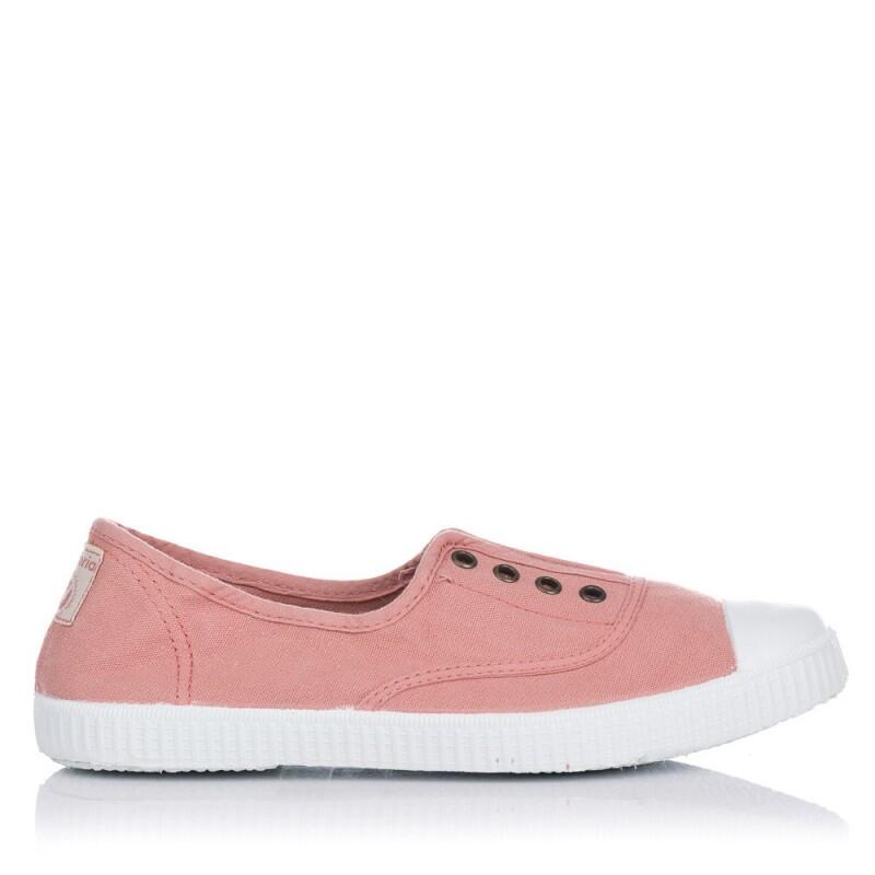 Sneakers In Tela Donna Victoria Inglesa Lona Drec Rosa 5/6