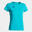 Tricou sport femei Joma Combi turcoaz