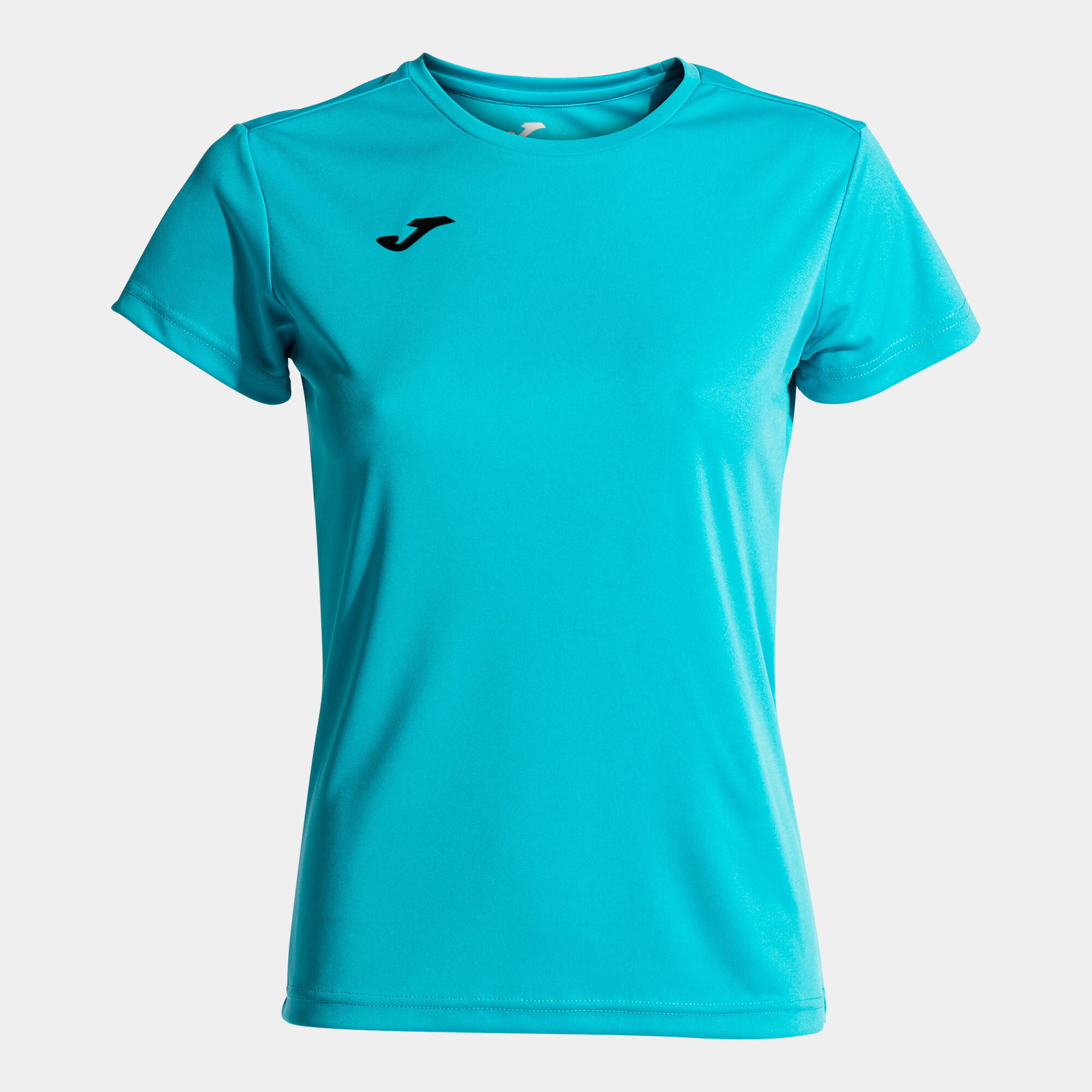 Maillot Manches Courtes Fitness Femme Joma Combi Woman Turquoise Fluo 2/3