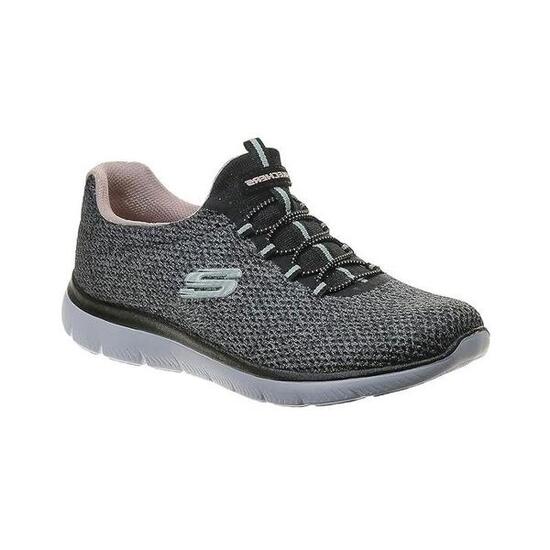 Zapatillas Mujer Skechers Summits - Artistry Chic Negro