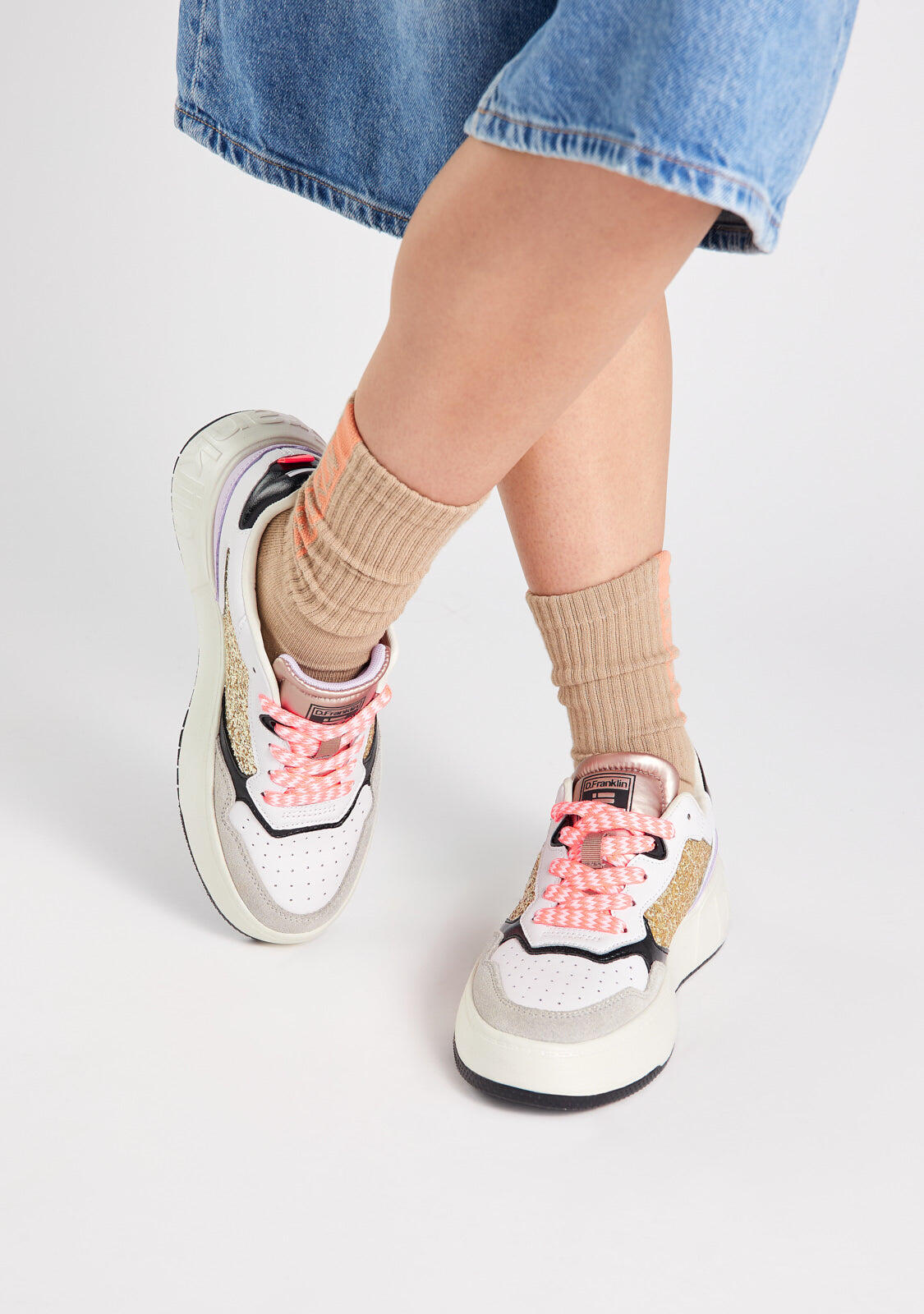 Zapatillas D. Franklin Court Flag Glitter 5/5