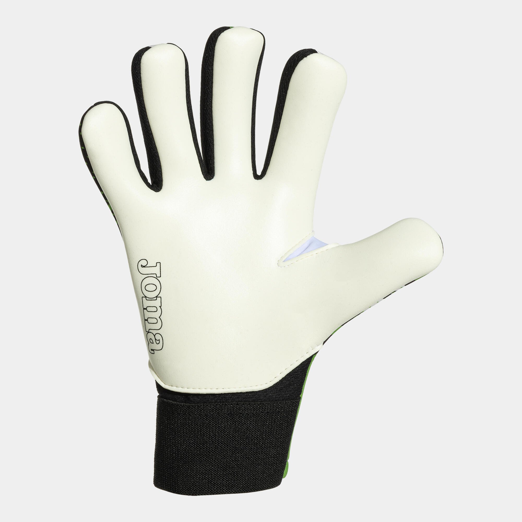 Guantes Portero Fútbol Joma Hunter Verde Flúor 2/5