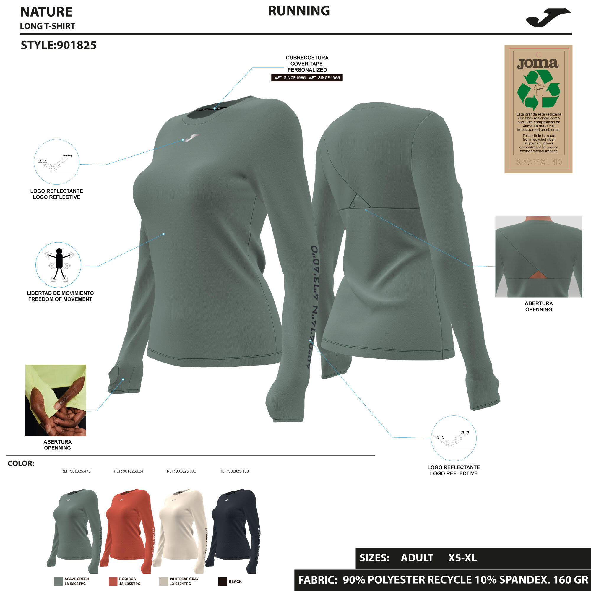 Maglia da allenamento a maniche lunghe da donna Under Armour Tech Crew Twist 5/5