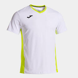 Maillot Manches Courtes Tennis Homme Joma Court Blanc