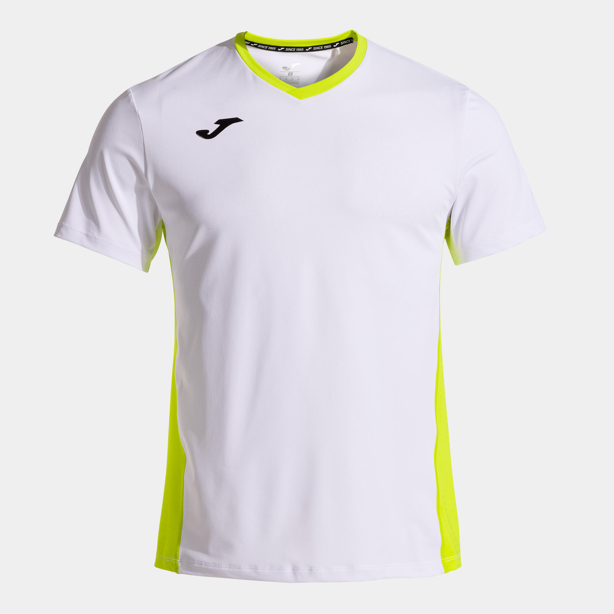 Maillot Manches Courtes Tennis Homme Joma Court Blanc 5/5