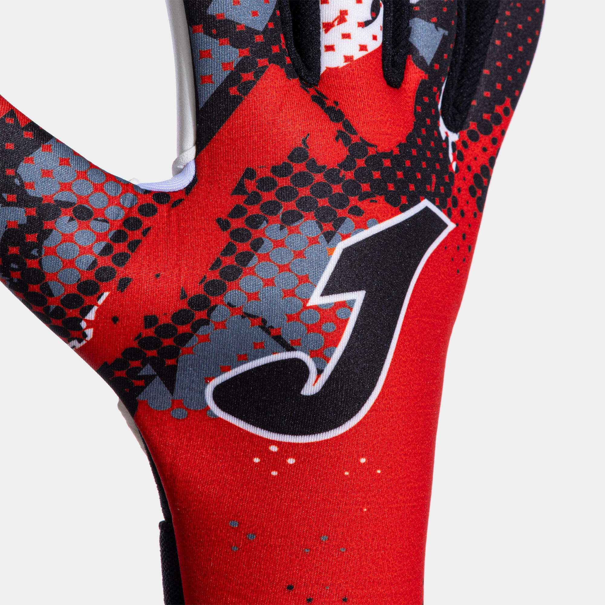 Guantes Portero Fútbol Joma Hunter Rojo 3/5