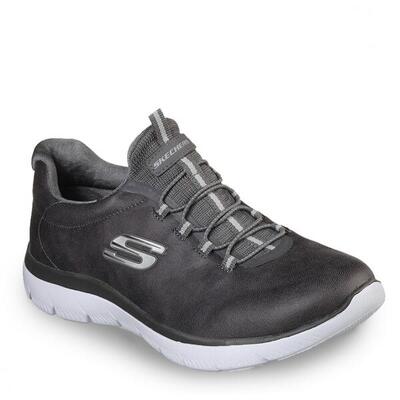 Zapatillas Deportivas Mujer Skechers SUMMITS ITZ BAZIK Gris