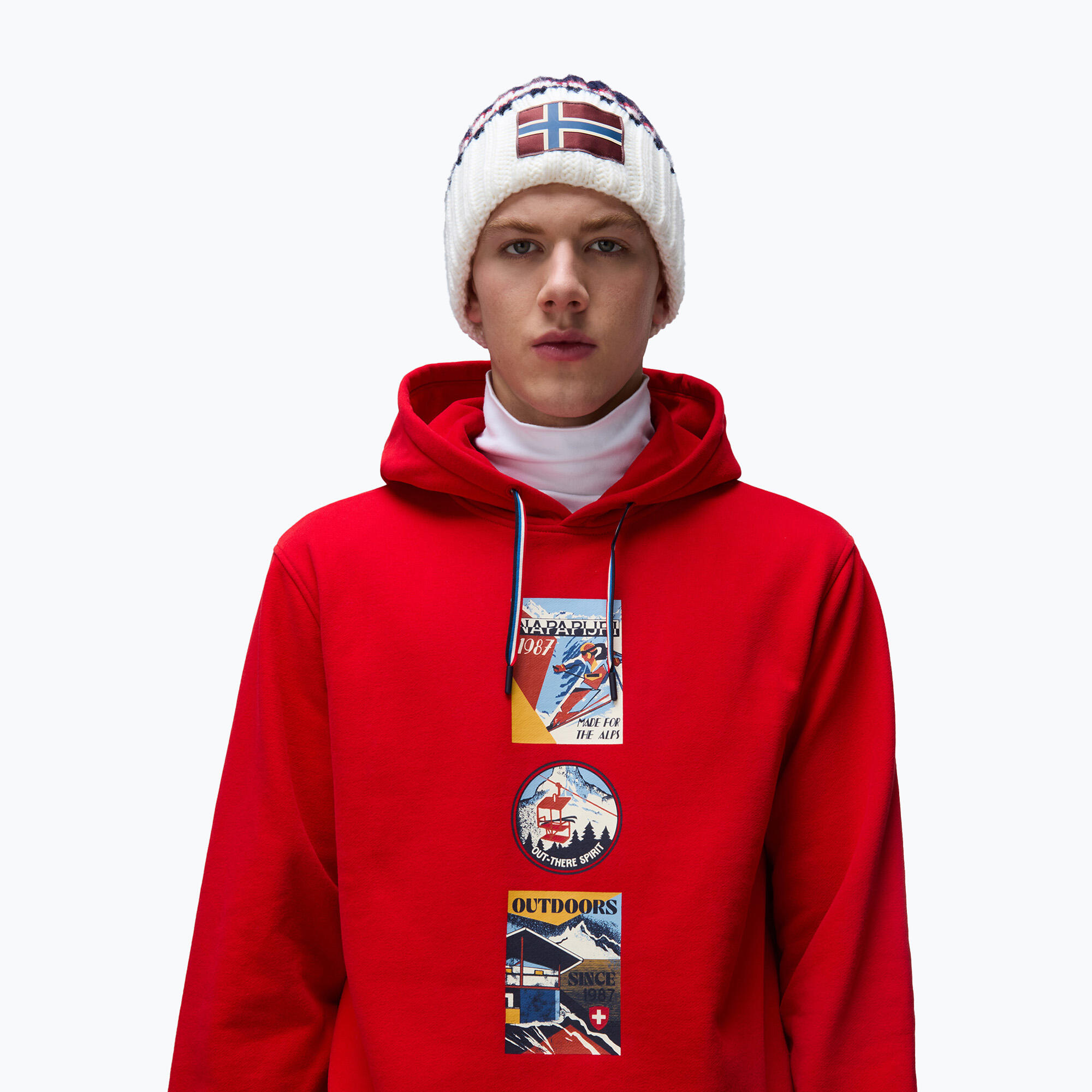 Napapijri B-Portalet herensweater met capuchon 3/5