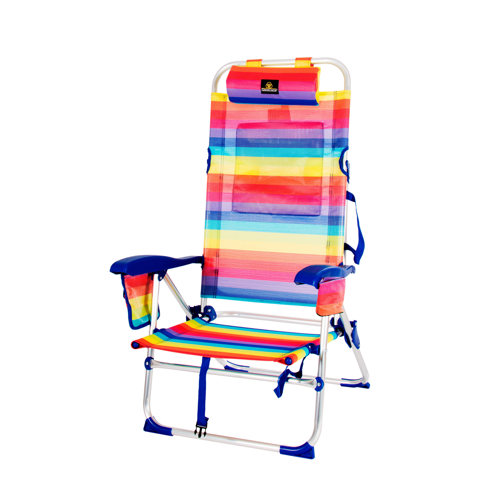 CREVICOSTA Silla de Playa 65x60x31/108 cm Lavanda 12009 - CREVICOSTA. Orgullo