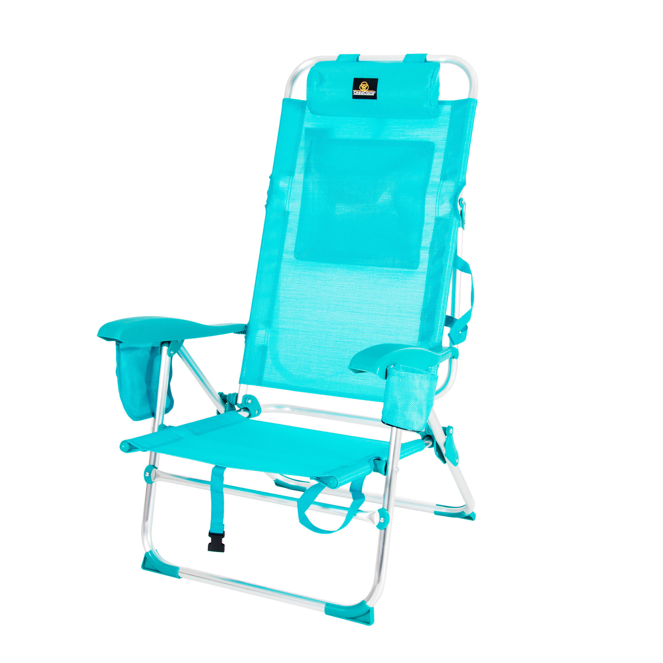 CREVICOSTA Silla de Playa 65x60x31/108 cm Lavanda 12009 - CREVICOSTA. Turquesa