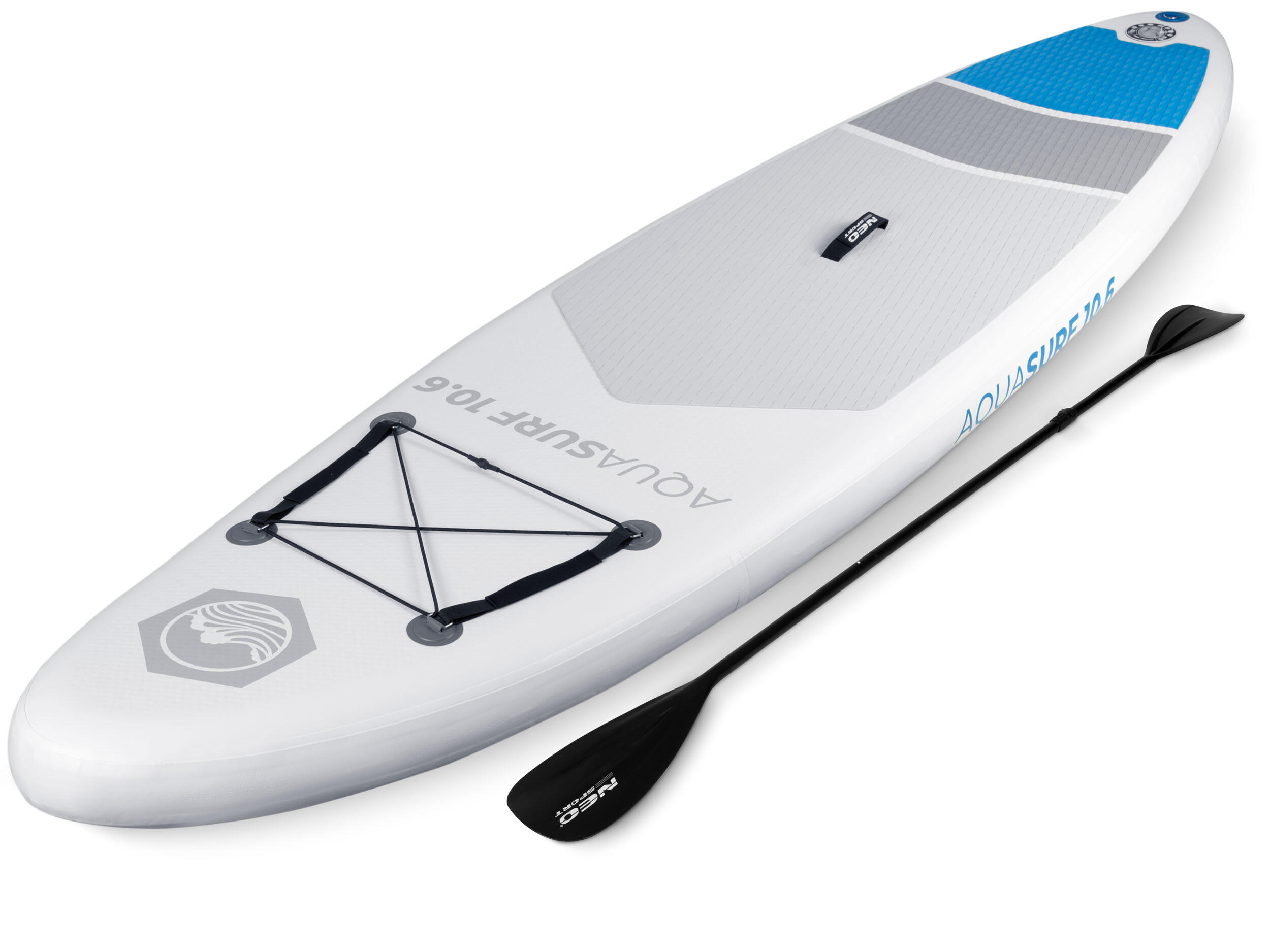 NEO-SPORT Aufblasbar Stand Up Paddle Board SUP Board KommplettSet 320 cm 2/7