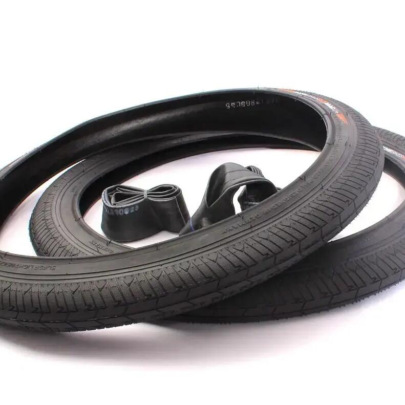 BMX tyres: 2x MAC2+ clincher (black) + 2x KHE Twiggy inner tubes