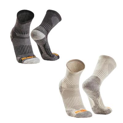 Alpaca merino wandelsokken polaris. gewatteerde trekking thermo unisex